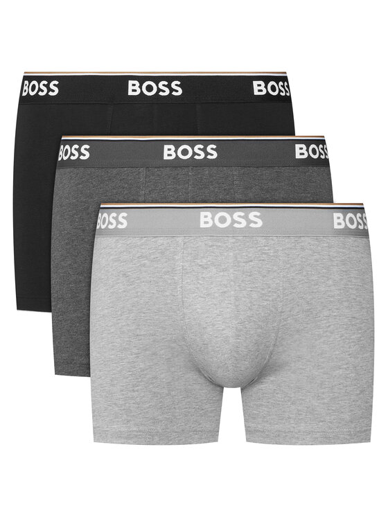 BOSS BOSS Conjunto de calzoncillos boxer 50475282 Gris