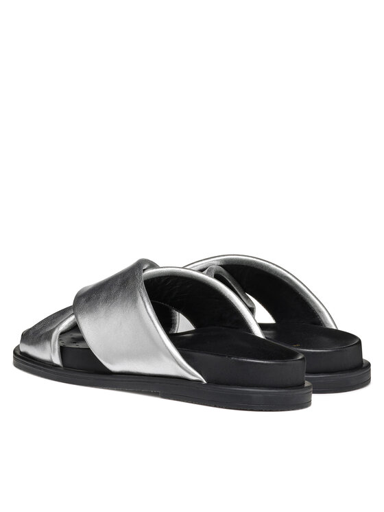 Geox Klapki Geox D Adelash D55YWB 000Y2 C1007 Srebrny