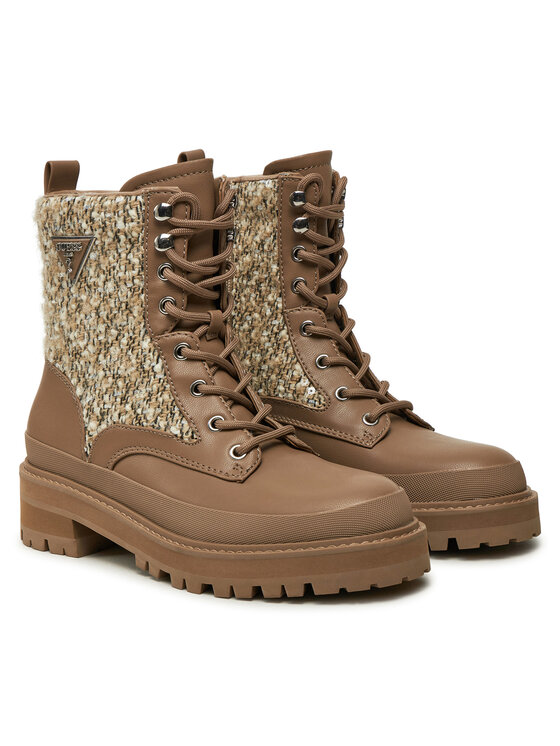 Guess Outdoorová obuv Guess Badany FLFBDN ELE10 Béžová