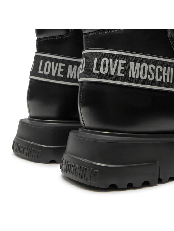 LOVE MOSCHINO Botki LOVE MOSCHINO JA21024G1LIA0000 Czarny