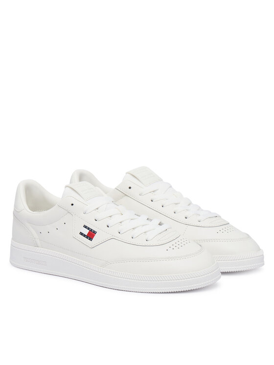 Tommy Jeans Sneakersy Tommy Jeans The Greenwich Edge Ltr EN0EN03049 Bílá