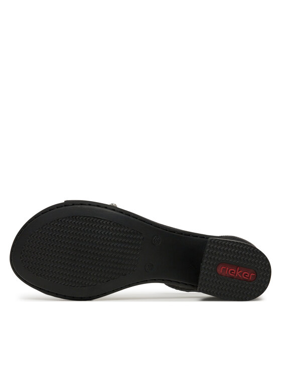 Rieker Sandales Rieker 64654-00 Melns