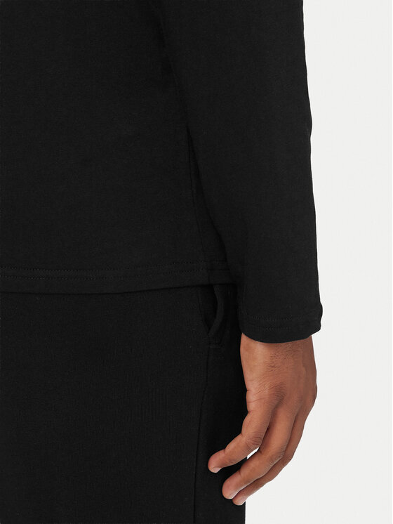 Kappa Kappa Hosszú ujjú 382J2RW Fekete Regular Fit