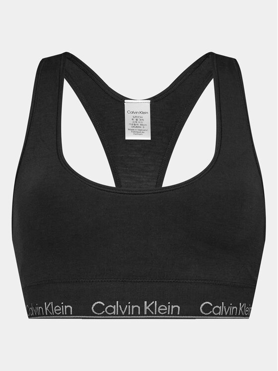 Calvin Klein Underwear Calvin Klein Underwear Reggiseno top Racerback Bralette 000QF7317E Nero