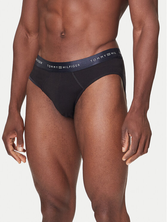 Tommy Hilfiger Tommy Hilfiger Conjunto de slips UM0UM03703 Negro