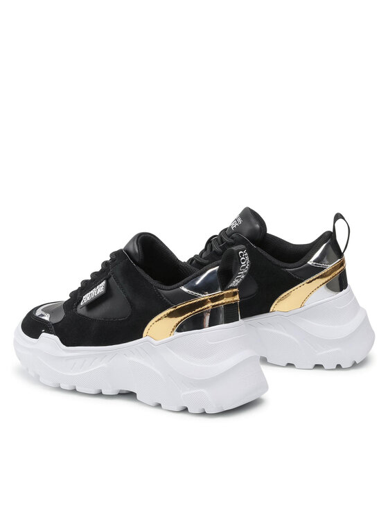 Versace Jeans Couture Sneakersy Versace Jeans Couture 71VA3SC2 Černá