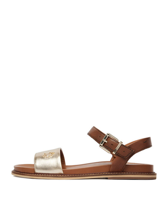 U.S. Polo Assn. Босоніжки U.S. Polo Assn. EO-ADELI001W/6L1 Золотий