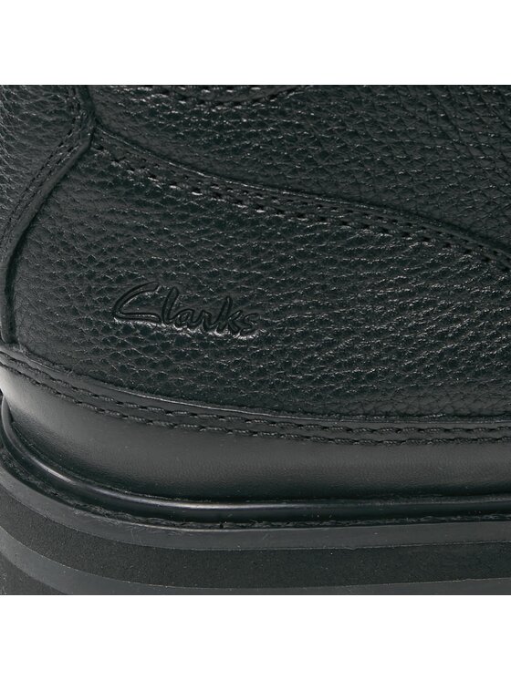 Clarks Outdoorová obuv Clarks PragueStyle K. 261749006 Čierna