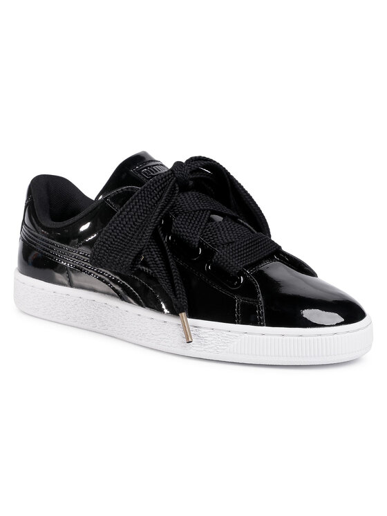 Puma Laisvalaikio batai Puma Basket Heart Patent Wn 36307301 Juoda