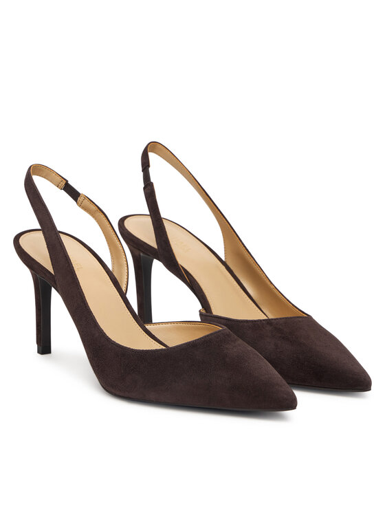 MICHAEL Michael Kors Körömcipők MICHAEL Michael Kors Alina Flex Sling Pump 40R4HNMP1S Barna