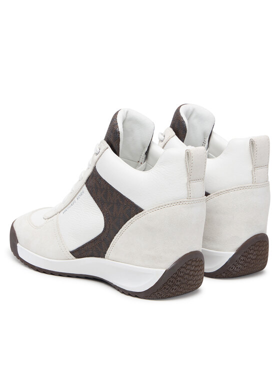 MICHAEL Michael Kors Снікерcи MICHAEL Michael Kors Nikko S2 Wedge Trainer 43F6NKFS4S Білий