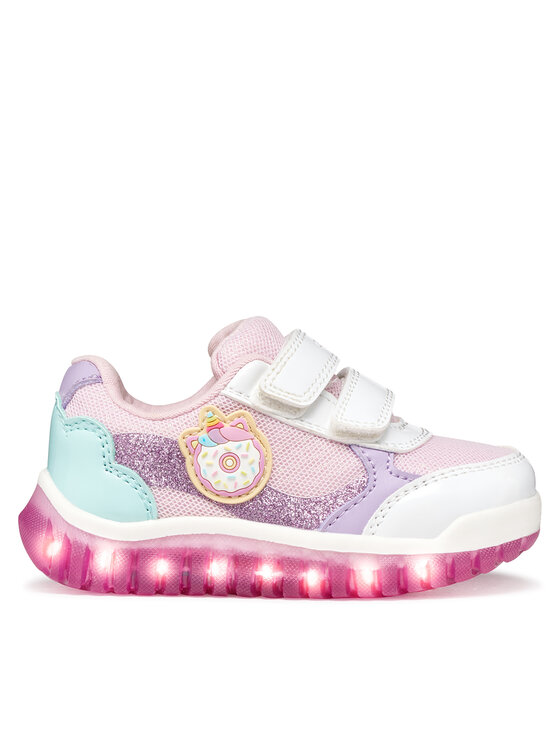 Geox Сникърси Geox B Lightyloo Girl B6561A 002AS C0406 Розов
