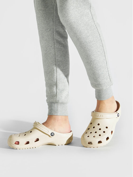 Crocs Klapki Crocs Classic 10001 Beżowy