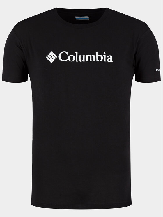 Columbia Columbia Majica CSC Basic Logo EM2180 Črna Regular Fit