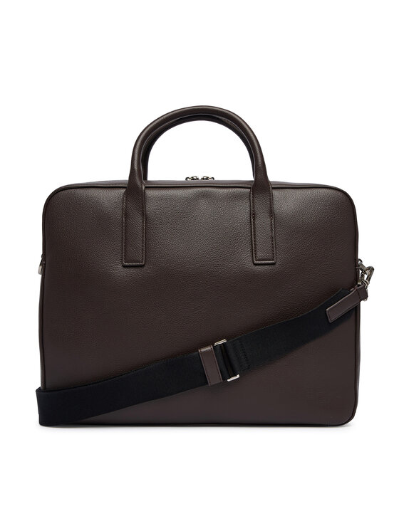 Calvin Klein Portatīvā datora soma Calvin Klein Raised Commuter LV04D3157G Brūns