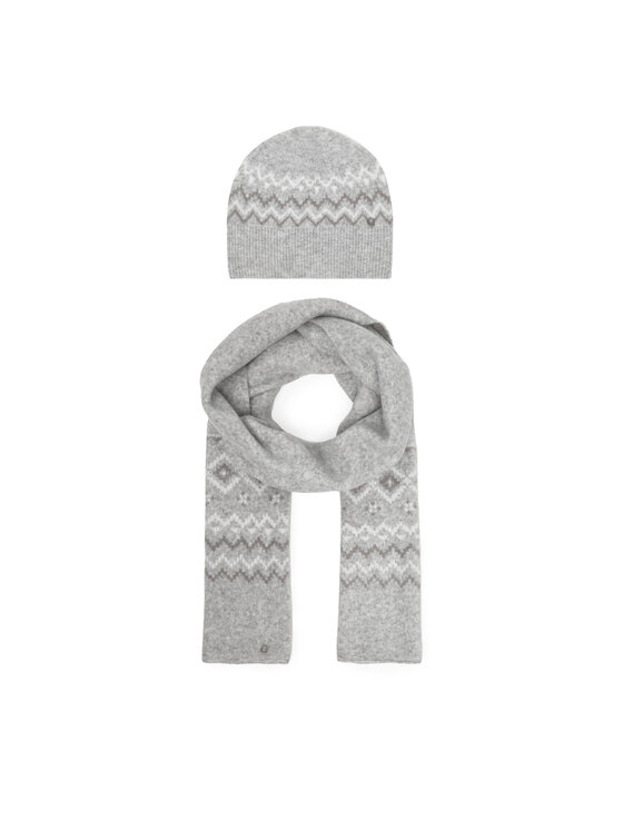 Guess Set čiapka a šál Guess W5PZ18 Z3LQ0 Sivá