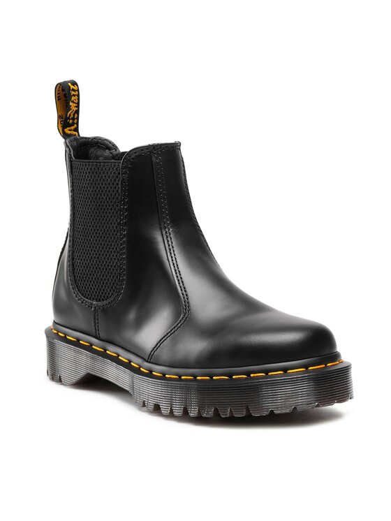Dr. Martens Kotníková obuv s elastickým prvkem Dr. Martens 2976 Bex 26205001 Černá