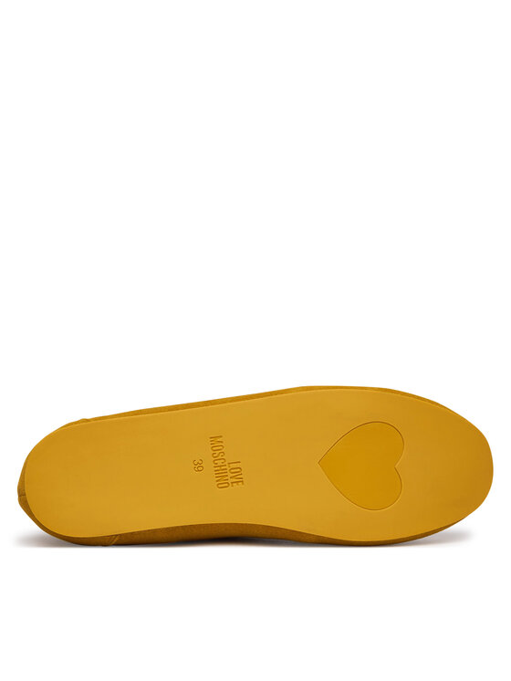 LOVE MOSCHINO Мокасини LOVE MOSCHINO JA10101G1OIG0411 Жовтий