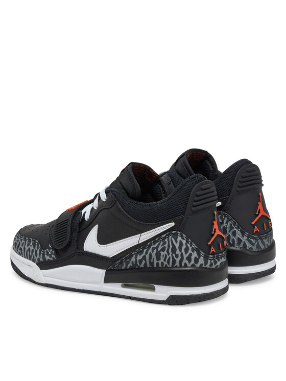 Nike Sneakersy Nike Air Jordan Legacy 312 Low (GS) CD9054 018 Čierna