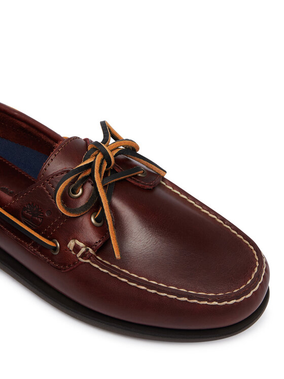 Timberland Мокасини Timberland Classic Boat 2 Eye TB0250452141 Бордовий
