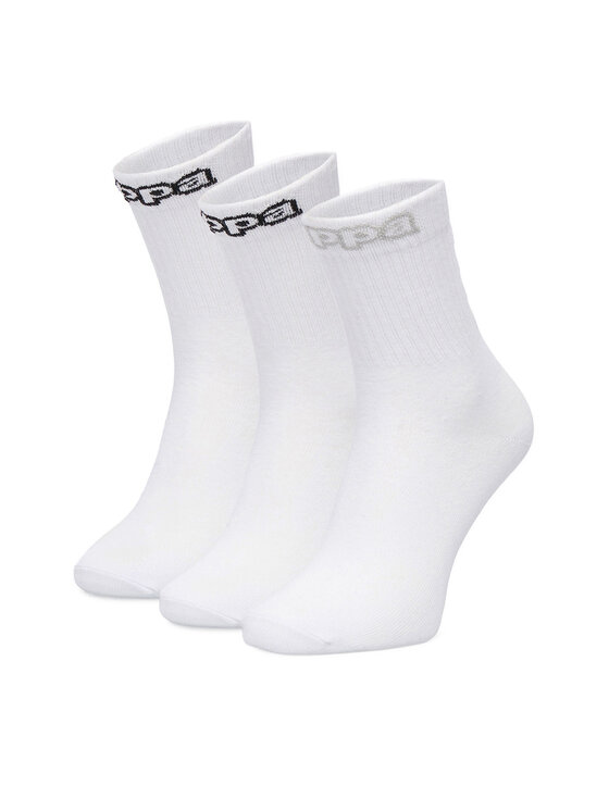 Kappa Довгі шкарпетки Kappa CEO_KR_KAPPA_ 004_W_AW25 Білий
