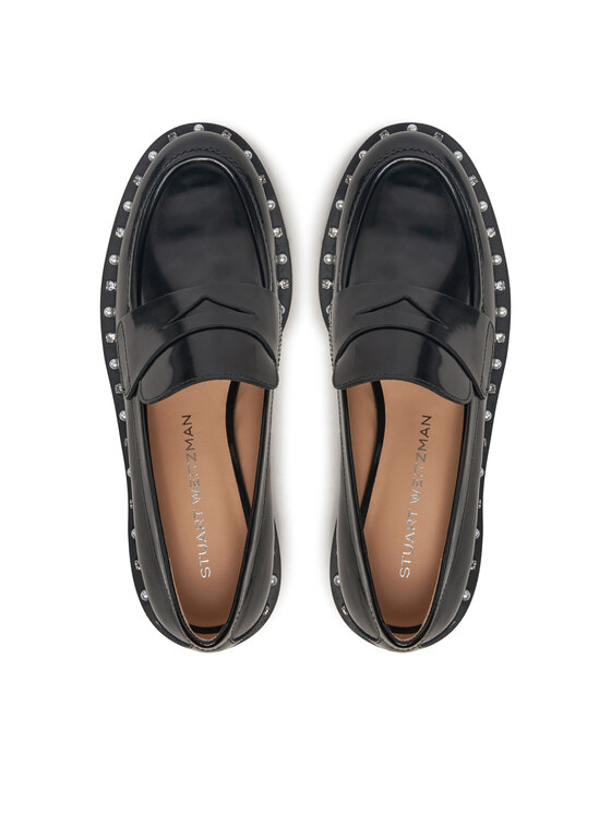 Stuart Weitzman Лофери Stuart Weitzman Reverie Loafer SK032 Чорний