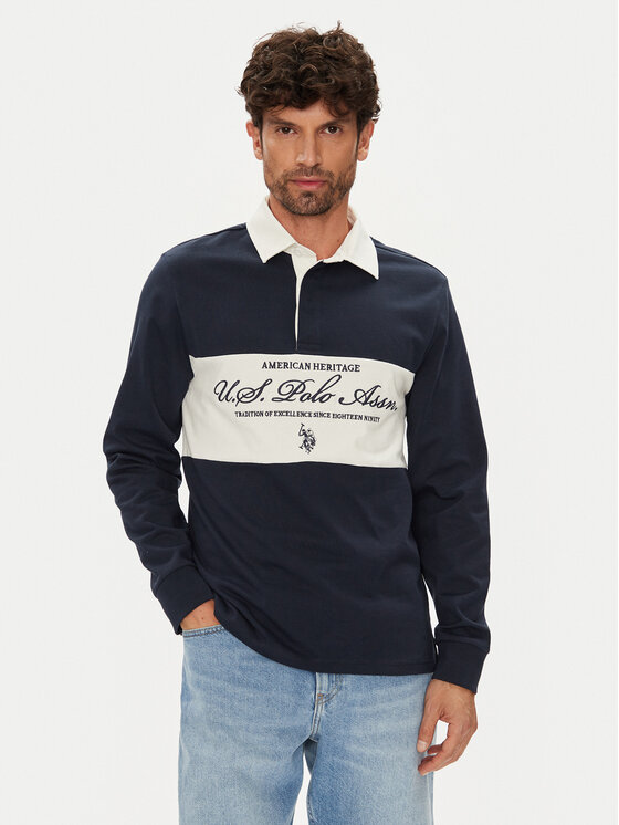 U.S. Polo Assn. U.S. Polo Assn. Поло MUP4075 Cиній Regular Fit