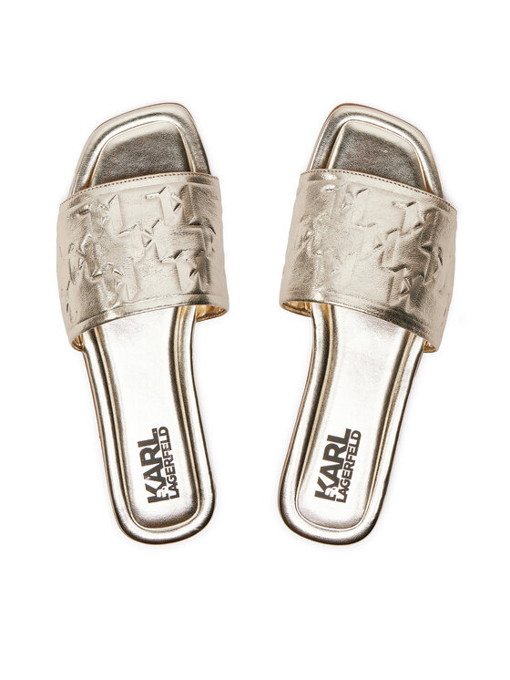 KARL LAGERFELD Шльопанці KARL LAGERFELD KL85400 Золотий