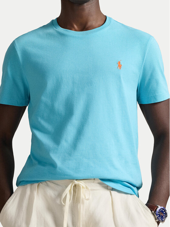 Polo Ralph Lauren Polo Ralph Lauren Camiseta 710671438510 Azul Custom Slim Fit