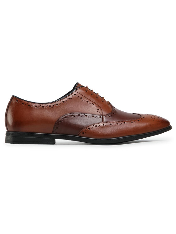 Clarks Cipele Clarks Bampton Rhodes 261547877 Smeđa