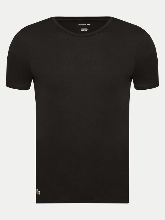 Lacoste Lacoste Комплект футболок TH9007 Чорний Slim Fit