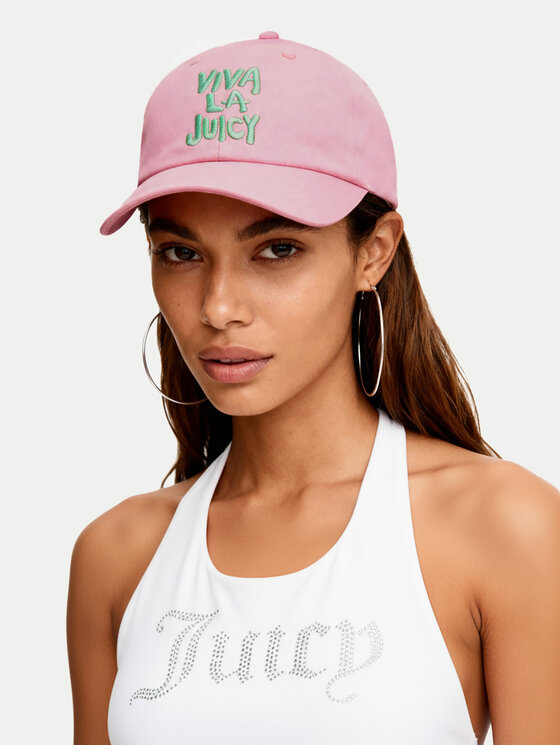 Juicy Couture Бейсболка Juicy Couture Viva JCAWH125712 Рожевий