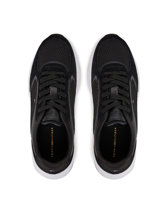 Tommy Hilfiger Laisvalaikio batai Tommy Hilfiger Sporty Runner FW0FW08644 Juoda
