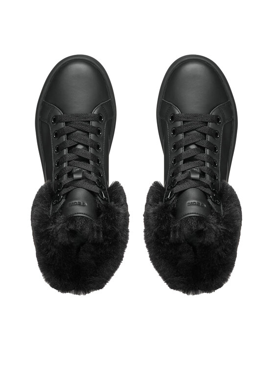 Geox Sneakersy Geox D Spherica Ec4.1 D46TCA 085BH C9999 Čierna