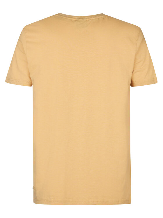 Petrol Industries Petrol Industries Camiseta M-1050-TSR707 Amarillo Regular Fit