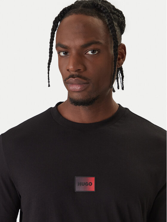 HUGO HUGO Camiseta Danotie 50553124 Negro Regular Fit