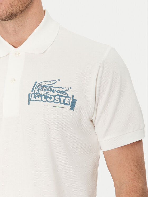 Lacoste Lacoste Polo majica PH0285 Écru Regular Fit
