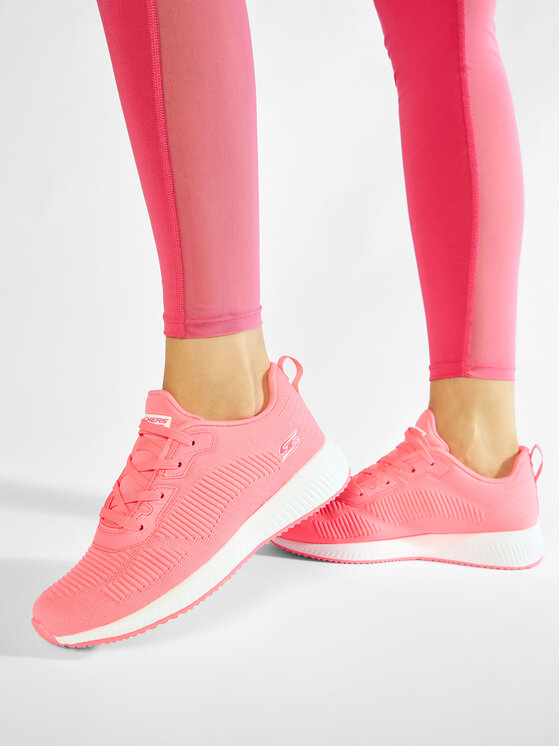 Skechers Snīkeri Skechers BOBS Sport Squad 33162/NPNK Rozā
