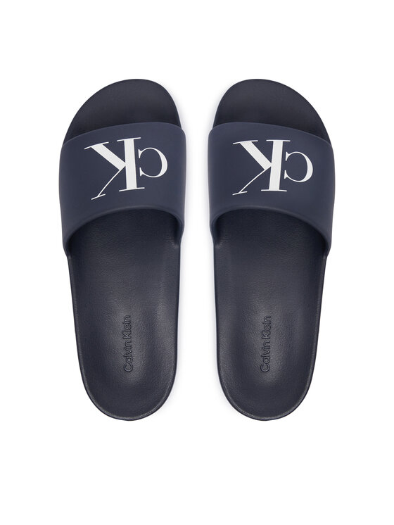 Calvin Klein Şlapi Calvin Klein 3 Slide Molded Eva HM0HM02335 Bleumarin