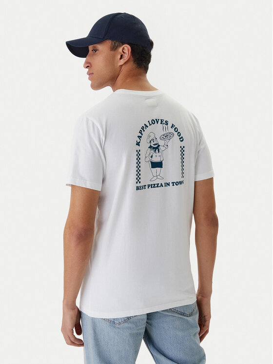 Kappa Kappa Футболка Ichico 37276JW Білий Regular Fit