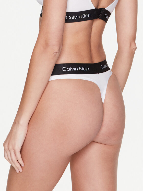 Calvin Klein Underwear Calvin Klein Underwear Στρίνγκ 000QF7221E Λευκό