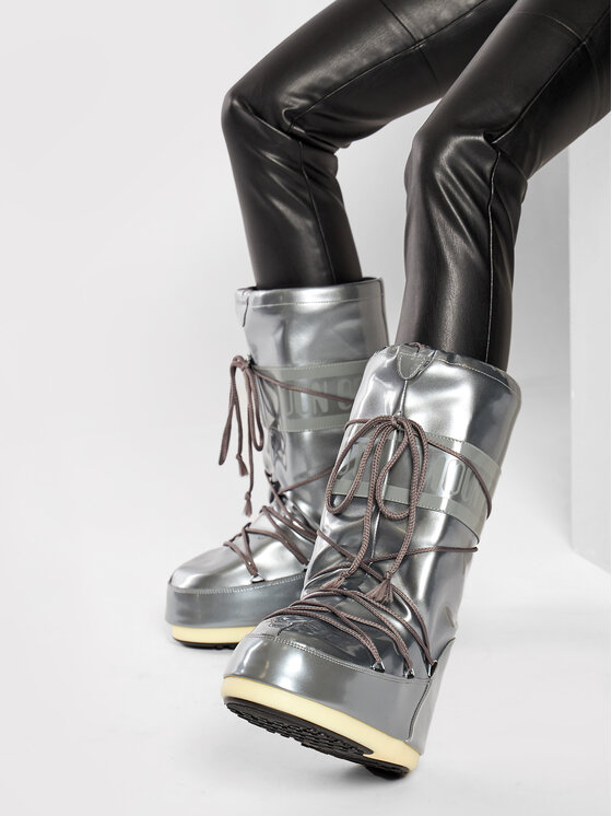 Moon Boot Снігоходи Moon Boot Vinile Met. 14021400004 Срібний