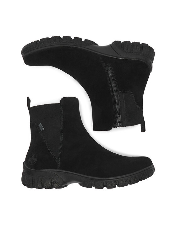Rieker Īsie zābaki Rieker CEO-Z7269-00 Melns