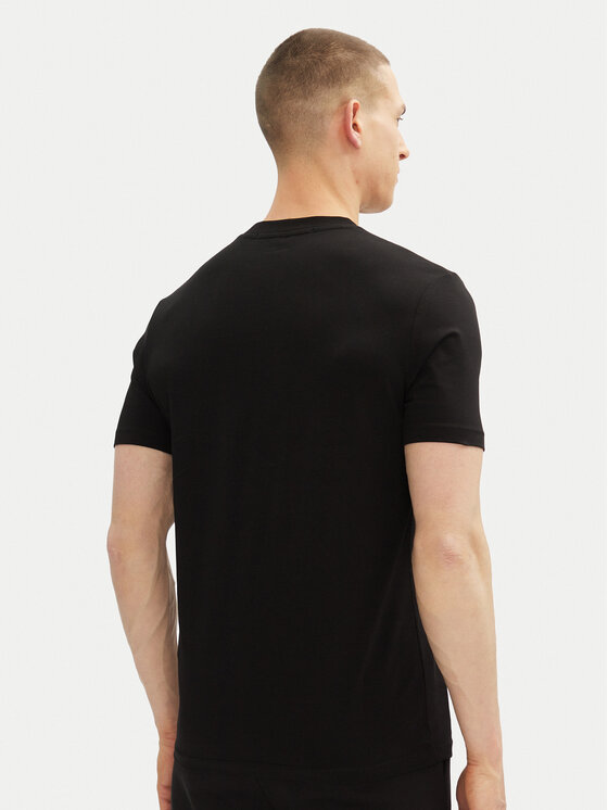 KARL LAGERFELD KARL LAGERFELD Marškinėliai 755400 552235 Juoda Regular Fit