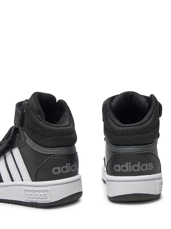 adidas Снікерcи adidas Hoops Mid GW0408 Чорний