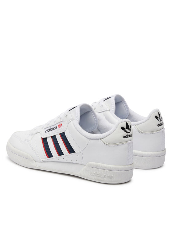 adidas Αθλητικά adidas Continental 80 Stripes J FX6088 Λευκό