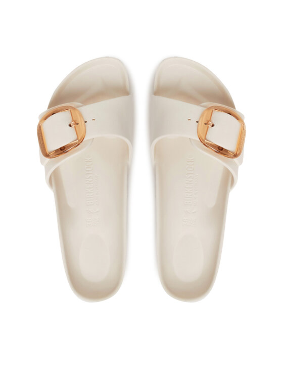 Birkenstock Шльопанці Birkenstock Madrid Big Buckle Eva 1029633 Écru