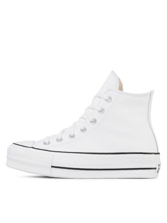 Converse Кеди Converse Chuck Taylor All Star Lift Clean Hi 561676C Білий