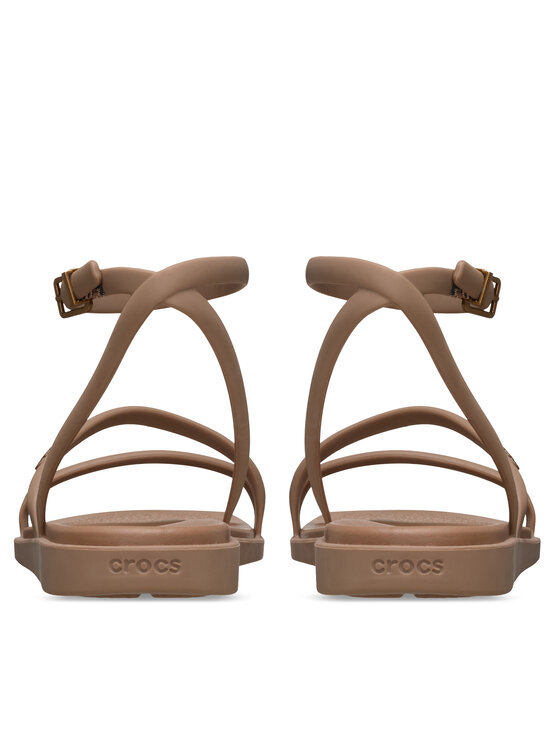 Crocs Сандали Crocs Miami Ankle Strap Sandal 212256 Тъмнобежов