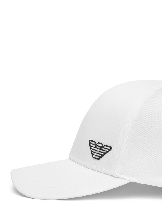 Emporio Armani Cepure ar nagu Emporio Armani EX000031 AF20424 U0002 Balts